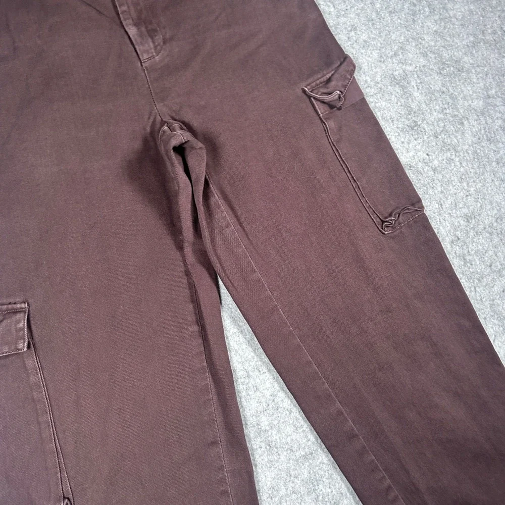 TNA Cargo Pants Women Medium Brown Supply Cargo Gorpcore Utility Streetwear - Picture 8 of 16